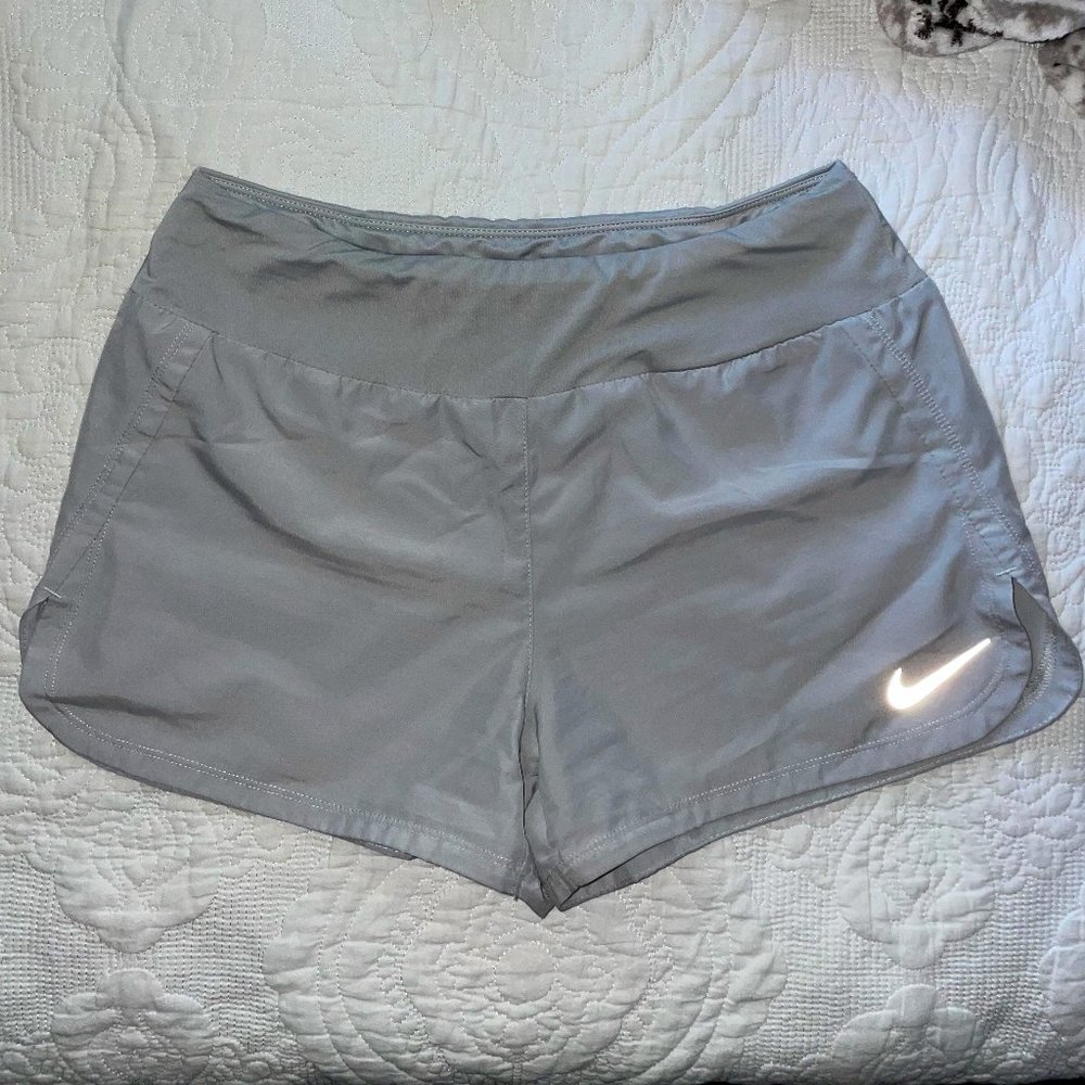 Light Grey Nike Running Shorts